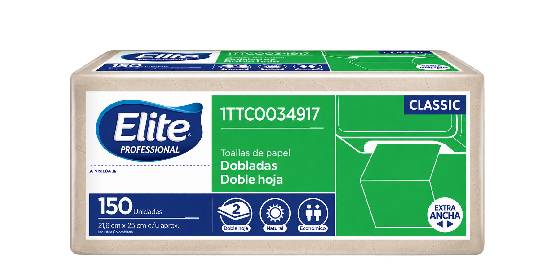 Toalla de manos Elite, vista de producto