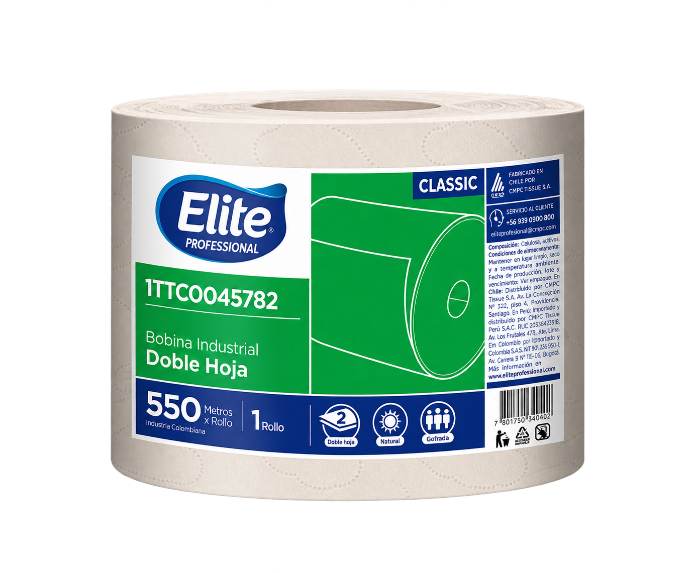 Limpión Elite Natural, vista de producto