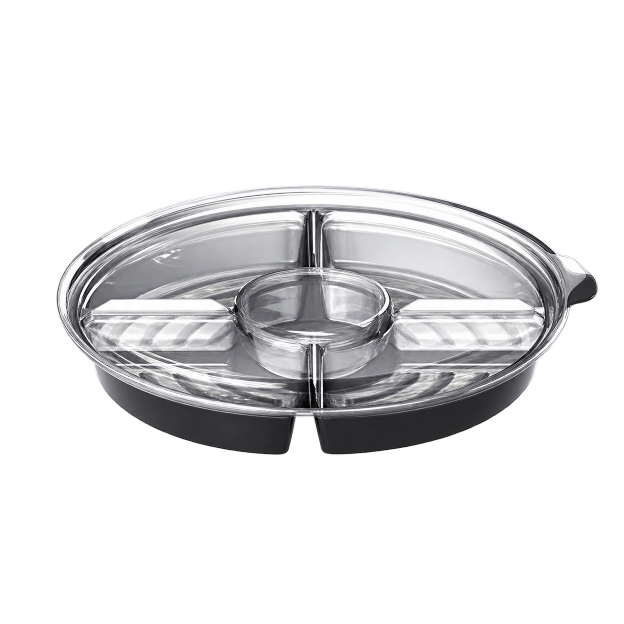 Plato cuatro divisiones, vista de producto
